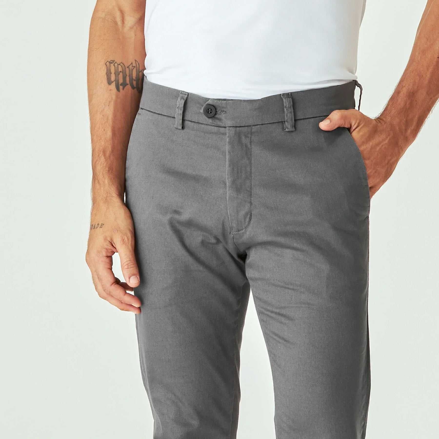 Calça Daily em Alfaiataria Chumbo