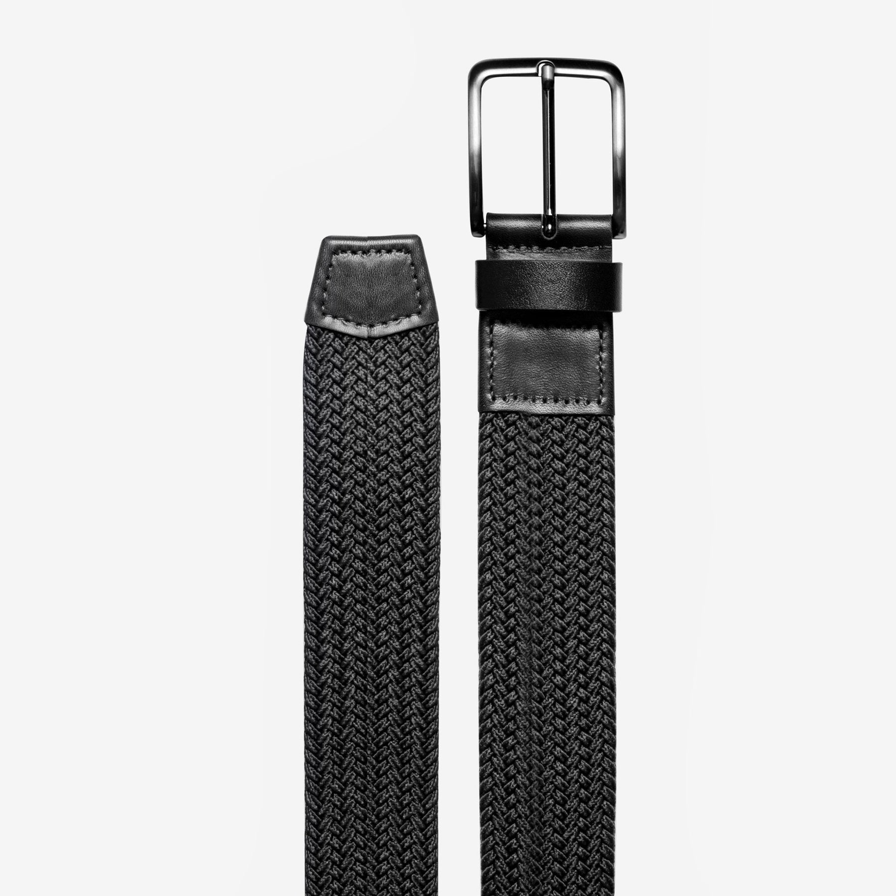 Cinto Trançado Preto c/ Elástico